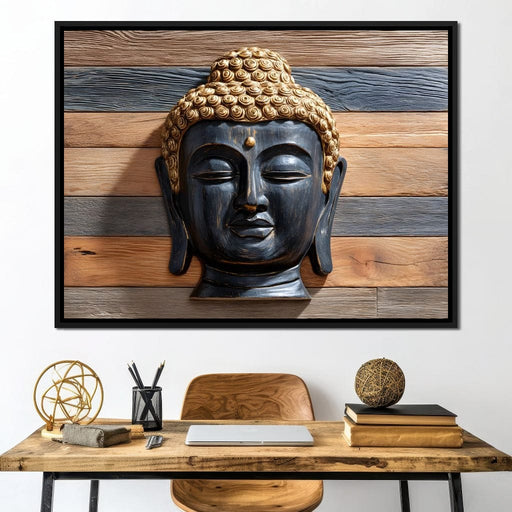 Golden Tranquility Essence Canvas Print