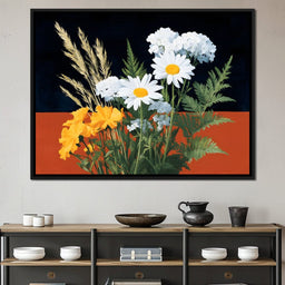 Wildflower Gathering Radiance - NicheCanvas