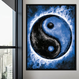 Cold Currents of Dual Force - NicheCanvas