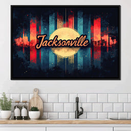 Jacksonville Golden Horizon - NicheCanvas