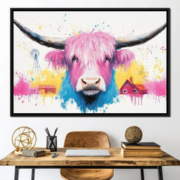 Highland Harmony Burst - NicheCanvas