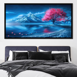 Arctic Sakura Bloom - TooplesArt - NicheCanvas