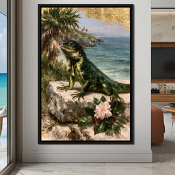 Patient Watcher of the Pacific Shore - NicheCanvas