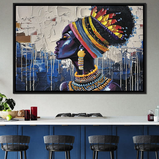 Sapphire Dreams of Africa - Sakeem Gibbs Canvas Print