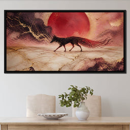 Gold Vein Fox Spirit - NicheCanvas
