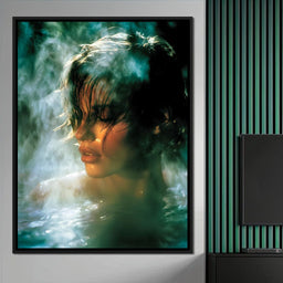 Steam Kiss Above Quiet Waters - NicheCanvas