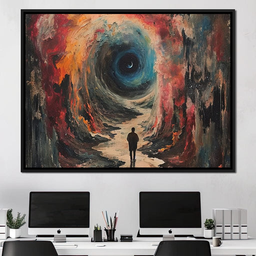 Voyage into the Abyss Canvas Print