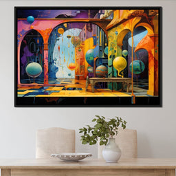 The Levitating Labyrinth - TooplesArt  - NicheCanvas