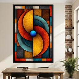 Shapes In Agreement - TooplesArt - NicheCanvas