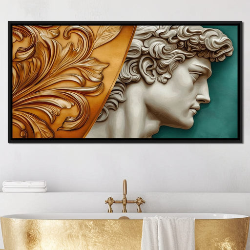 Gilded Renaissance Vision - Wildrose Creations Canvas Print