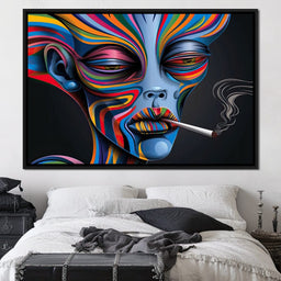 Cosmic Chillwave - TooplesArt - NicheCanvas