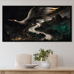 Ascending Over Jade Peaks - NicheCanvas