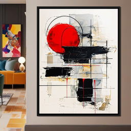 Colorful Modern Art 071 - Johanjjf - NicheCanvas