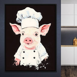 Pig Chef Culinary Delight - NicheCanvas