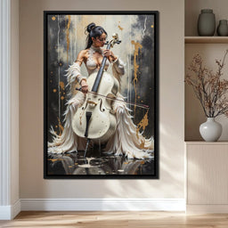 Harmony in Ivory - Johanjjf - NicheCanvas
