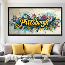 Pittsburgh Mural - NicheCanvas