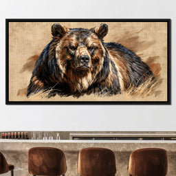 Guardian of the Wild Highlands - NicheCanvas