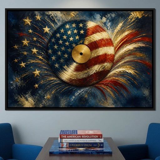 Anthems of the American Record Canvas Print