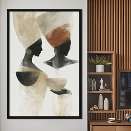 Two Souls Sharing A Morning Ritual - NicheCanvas