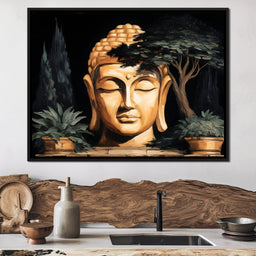 Tranquil Buddha Garden Essence - NicheCanvas