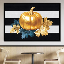Golden Pumpkin Luxe Harvest - NicheCanvas