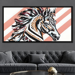 Abstract Equine Rhythm - Alicia Smith - NicheCanvas