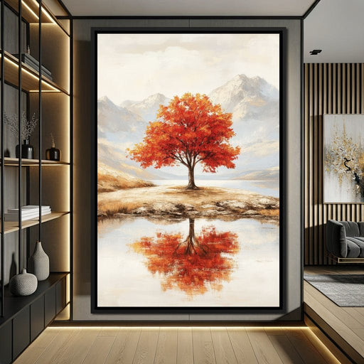 Reflections of Autumn Canvas Print