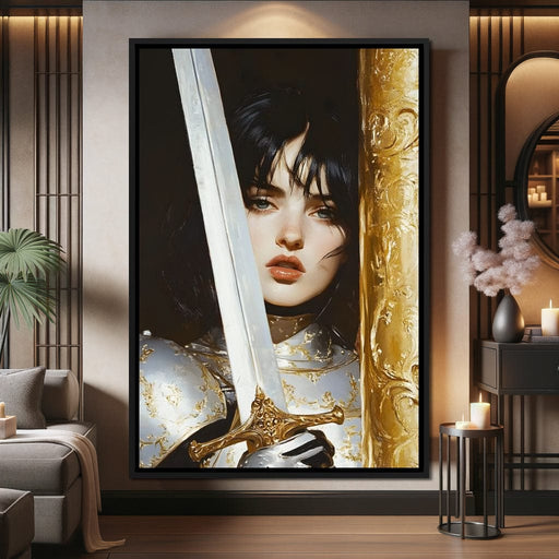 Guardian of Golden Honor Canvas Print