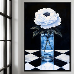 Dream Petals in Glass Enclave - NicheCanvas