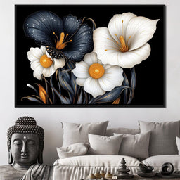 Gilded Petals - TooplesArt - NicheCanvas