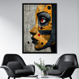 Mechanized Visage Unveiled - Cole Williams - NicheCanvas