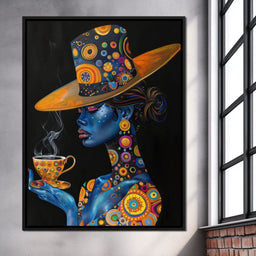 Astral Afternoon Tea - TooplesArt - NicheCanvas