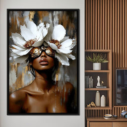 Golden Petals Envisioned - Cole Williams - NicheCanvas