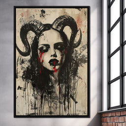 Dark Majesty Unveiled - NicheCanvas