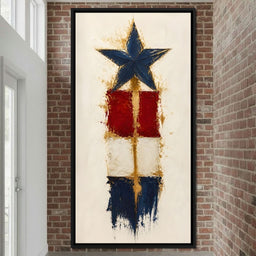Guiding Star Of The Republic - NicheCanvas