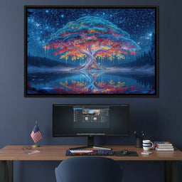 The Dreaming Tree - TooplesArt - NicheCanvas