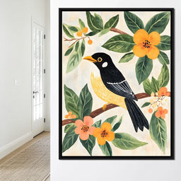 Birdsong Among Blossoms - NicheCanvas