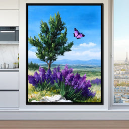 Butterfly Meadow Bliss - NicheCanvas