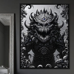 Nightmare Monarch of Shadows - NicheCanvas