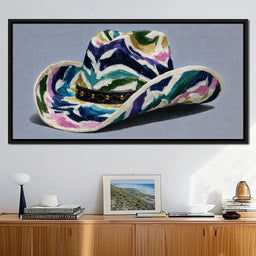 Colorful Cowboy Hat - NicheCanvas