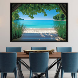 Tropical Tranquil Escape - NicheCanvas