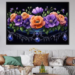 Harmony of Blossom Elegance - NicheCanvas