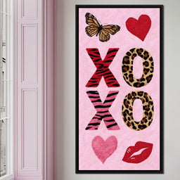 Wild Love Safari XOXO Style - NicheCanvas