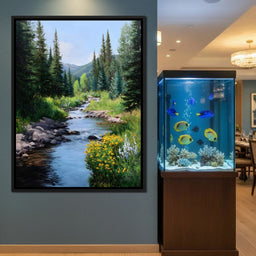 Alpine Creek Wildflower Trail - NicheCanvas