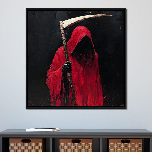 Reaper's Shadow Enigma Canvas Print