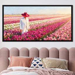 The Quiet Walk Through Spring - TooplesArt - NicheCanvas