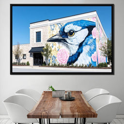 Street Art - Majestic Bluebird - NicheCanvas