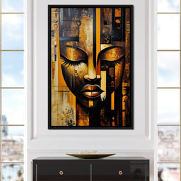 Golden Dream Reflections - NicheCanvas