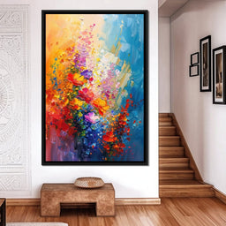 Impasto Bloom - Tooples Art - NicheCanvas