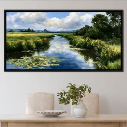 Summer Solstice Over The Still Waters - NicheCanvas